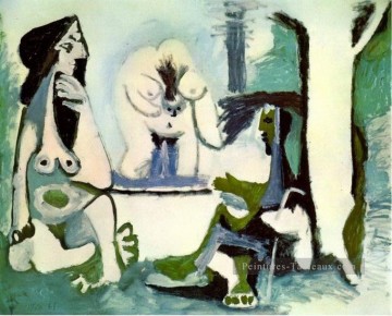  déjeuner - Le déjeuner sur l’herbe Manet 12 1961 Cubisme